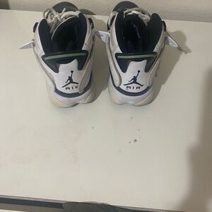 Jordan White and Black Men's Shoes